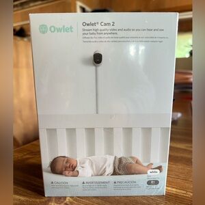 Owlet Cam 2 Baby Monitor in White